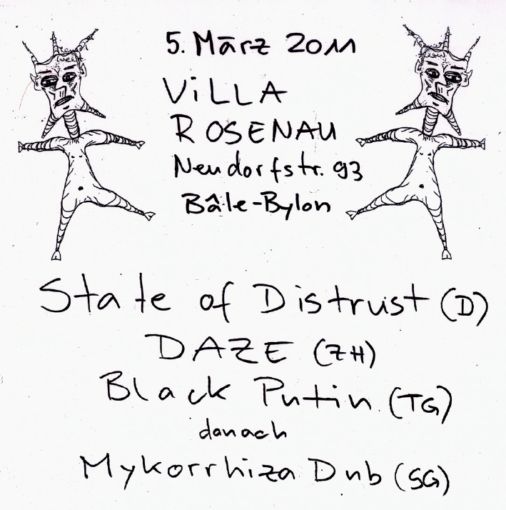 DAZE LIVE VILLA ROSSAU 05.03.2011